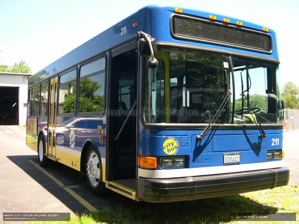 Digital Image: Nashua Transit System #211